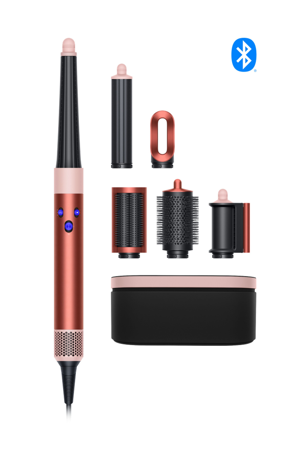 Стайлер Dyson Airwrap i.d. HS08 Straight & Wavy Strawberry Bronze/Blush Pink (560767-01)