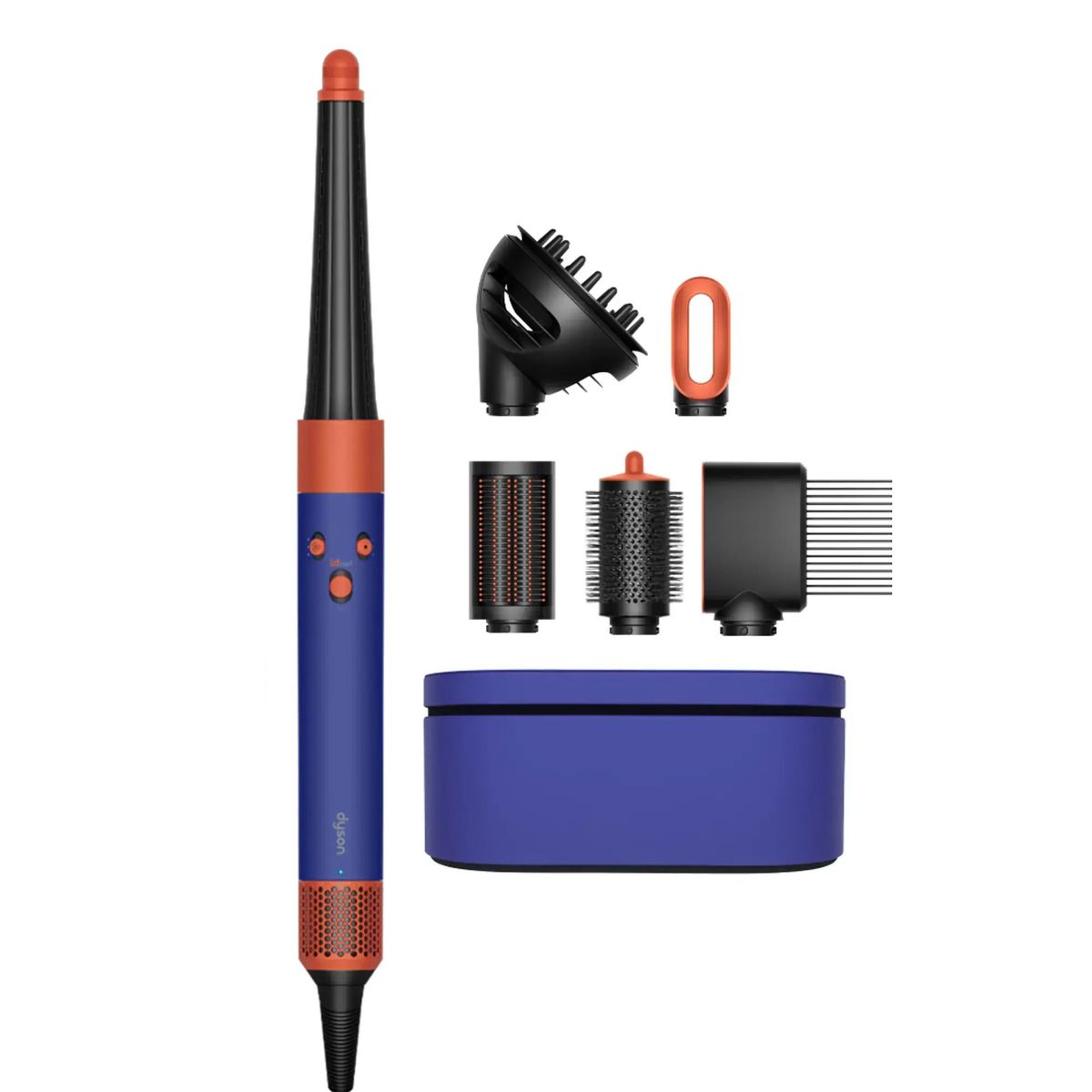 Мультистайлер Dyson Airwrap i.d. HS08 Bluetooth Multi-Styler and Dryer Curly+Coily Vinca Blue/Topaz