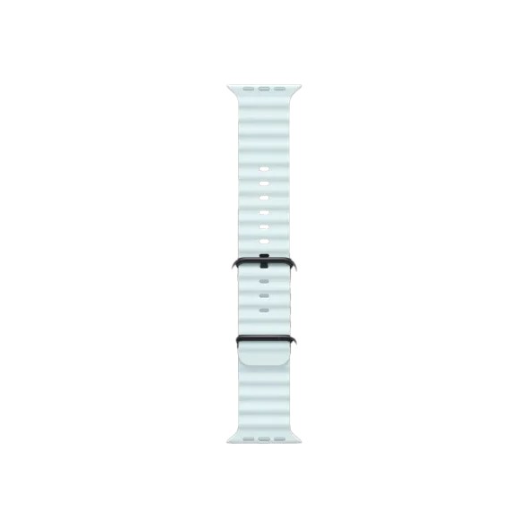 Смарт-годинник Apple Watch Ultra 2 GPS + Cellular 49mm Black Titanium Case w. Ice Blue Ocean Band (MYTC3+MYP83)