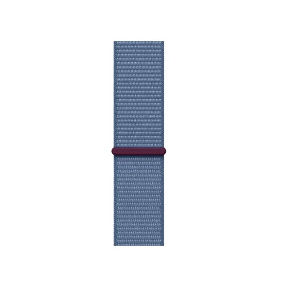 Смарт-годинник Apple Watch Series 9 GPS + Cellular 41mm Silver Alu. Case w. Winter Blue Sport Loop (MRHX3)