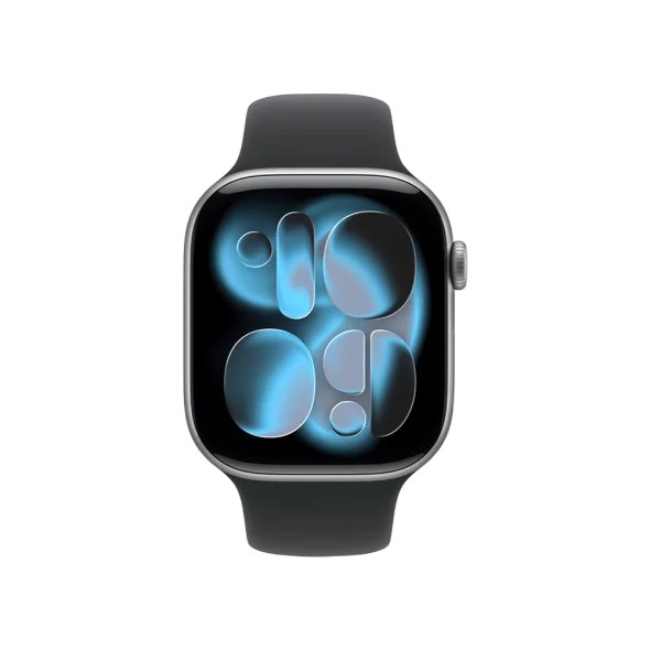 Смарт-годинник Apple Watch Series 11 GPS 46mm Space Grey Alu. Case w. Black S. Band - S/M (MEV04)