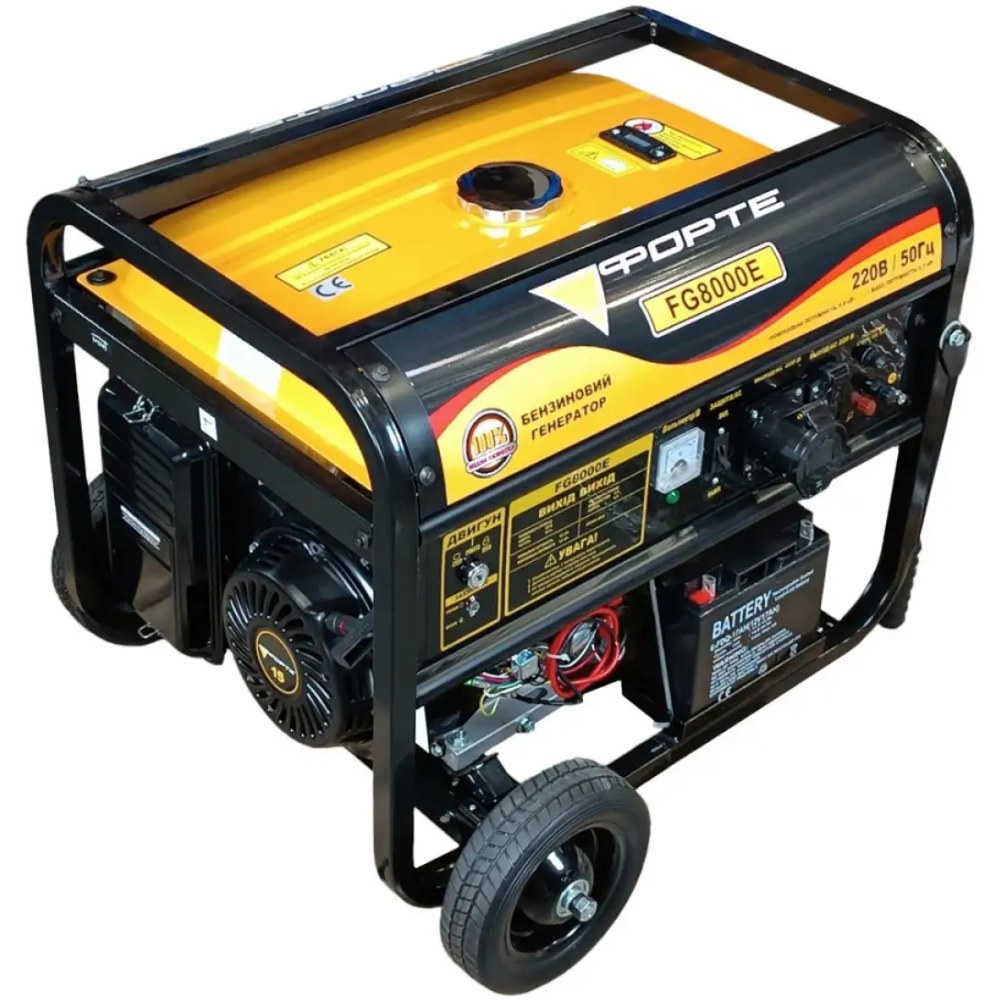 Генератор бензиновий FORTE FG8000E
