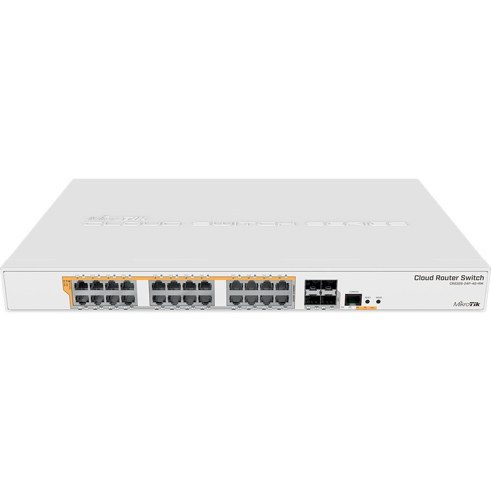 Комутатор MIKROTIK CRS328-24P-4S+RM