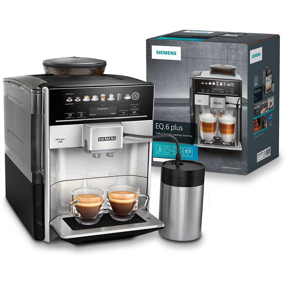 Кавомашина SIEMENS EQ6 Plus S300 TE653M11RW