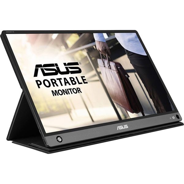 Монітор ASUS ZenScreen Go MB16AHP Grey (90LM04T0-B01170)