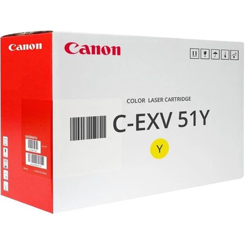 Тонер-картридж CANON C-EXV51 для iRAC5535 Yellow (0484C002)