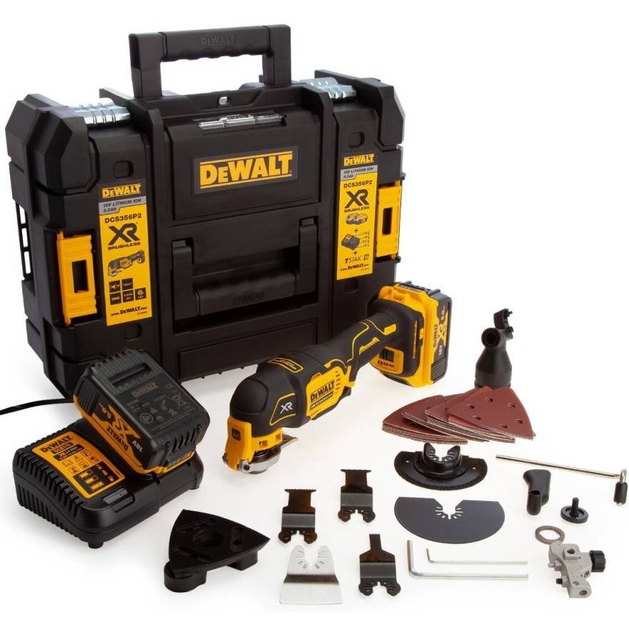 Багатофункціональний інструмент DEWALT DCS356P2 18В