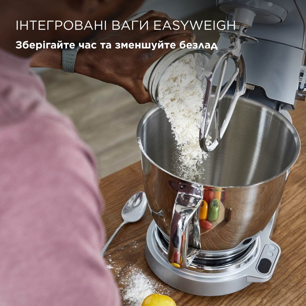Кухонна машина KENWOOD Titanium Chef Baker XL KVL85.704SI