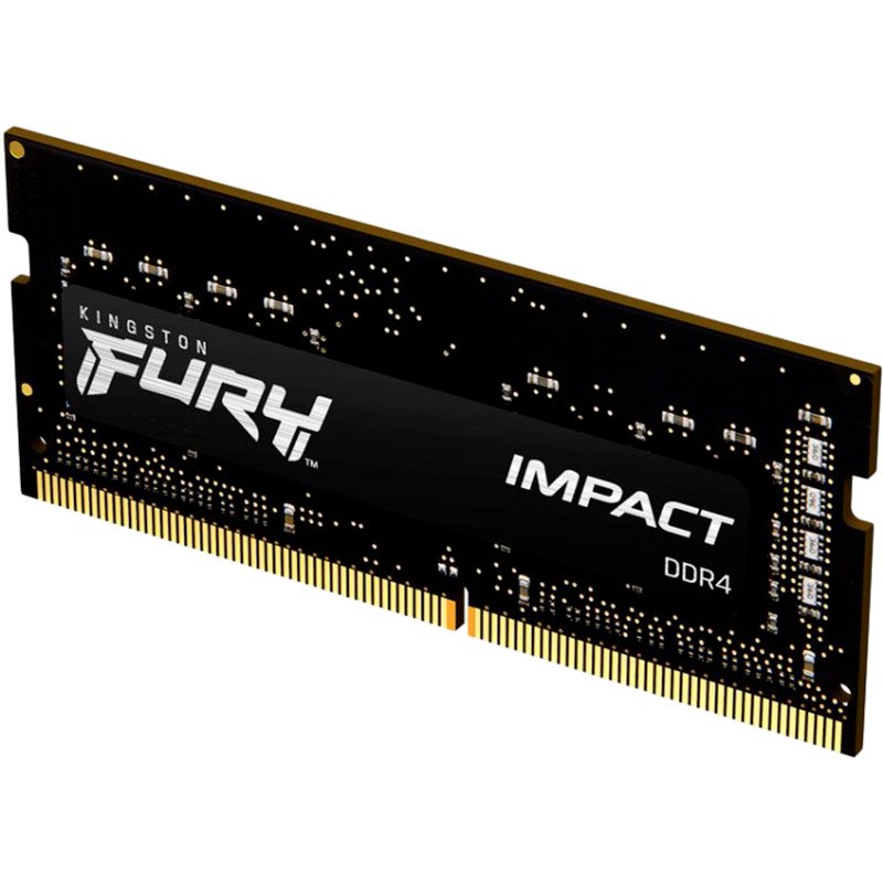 Модуль пам'яті KINGSTON 32GB SO-DIMM DDR4 3200MHz FURY Impact Black (KF432S20IB / 32)