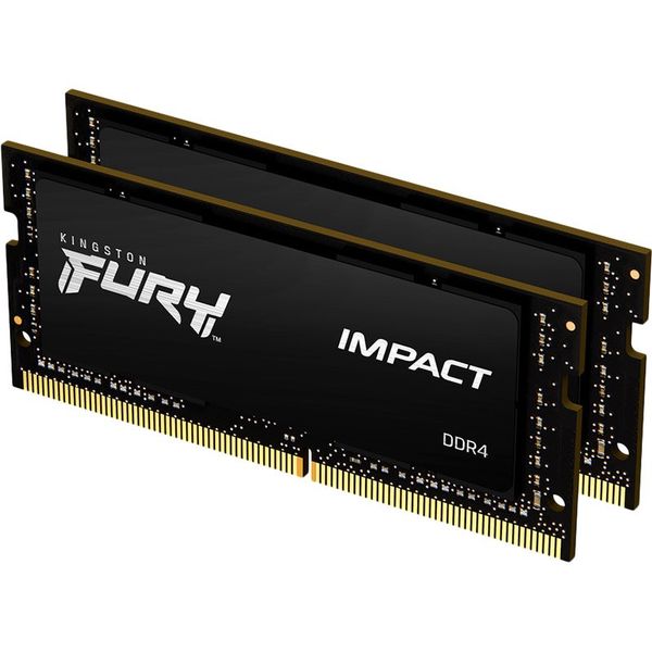 Набір KINGSTON SO-DIMM 32Gb DDR4 3200MHz FURY Impact (KF432S20IBK2/32)