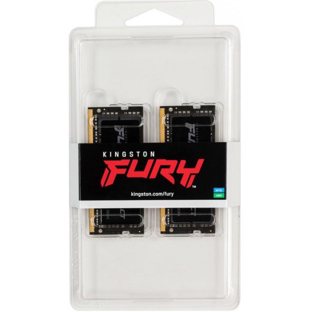 Набір KINGSTON SO-DIMM 32Gb DDR4 3200MHz FURY Impact (KF432S20IBK2/32)