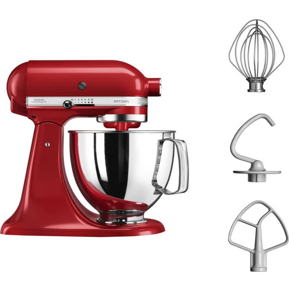 Кухонна машина KITCHENAID Artisan 4,8 л Empire Red (5KSM125EER)