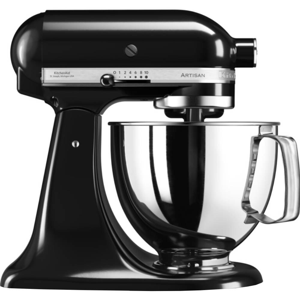 Кухонна машина KitchenAid Artisan 4,8 л Onyx Black (5KSM125EOB)