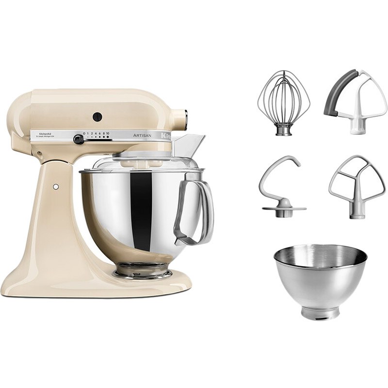 Кухонна машина KITCHENAID Artisan 4.8 л Beige (5KSM175PSEAC)