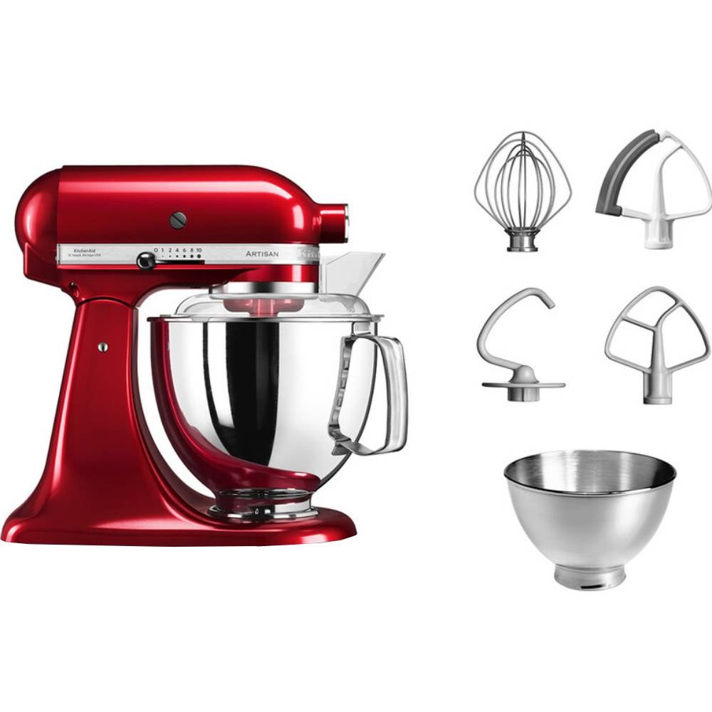 Кухонна машина KITCHENAID Artisan 4.8 л. Red (5KSM175PSECA)