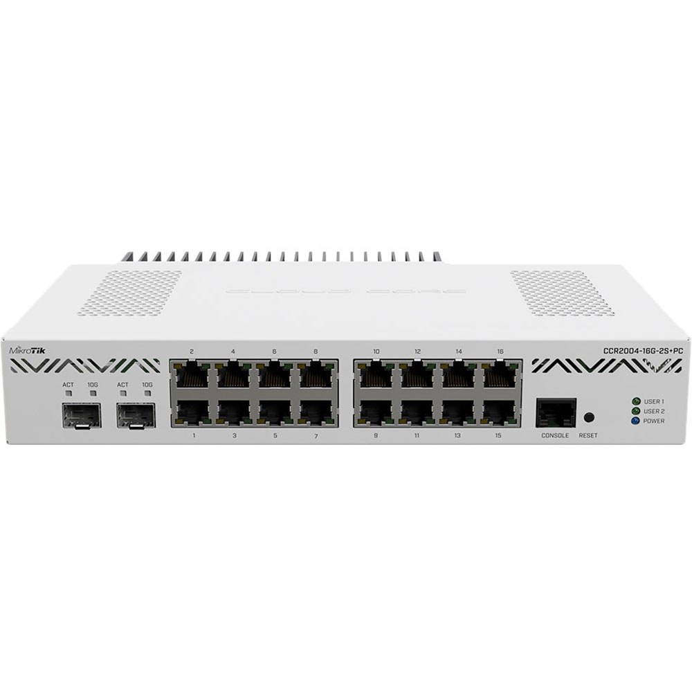 Маршрутизатор MIKROTIK Cloud Core Router 2004-16G-2S+PC
