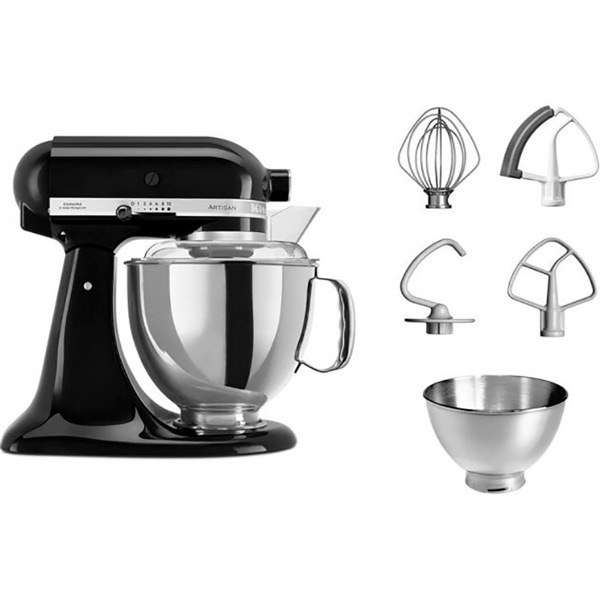 Кухонна машина KITCHENAID Artisan 4.8 л Black (5KSM175PSEOB)