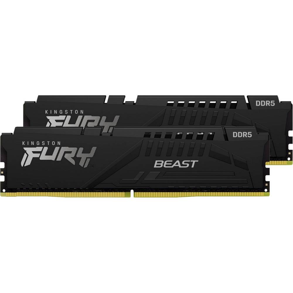 Модуль пам'яті KINGSTON 16GB DDR5 5200MHz Fury Beast 2x8 KF552C40BBK2-16