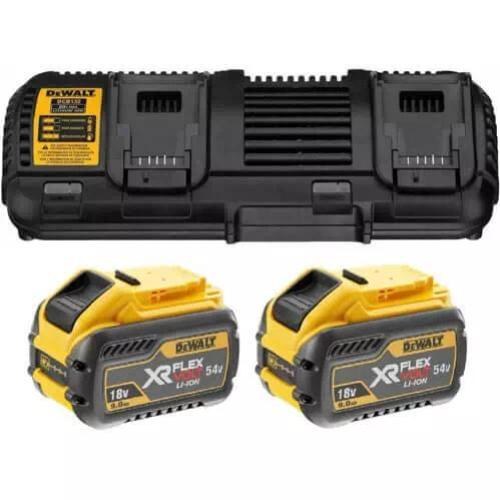 Зарядний пристрій DEWALT 2 аккумулятора (DCB132X2)
