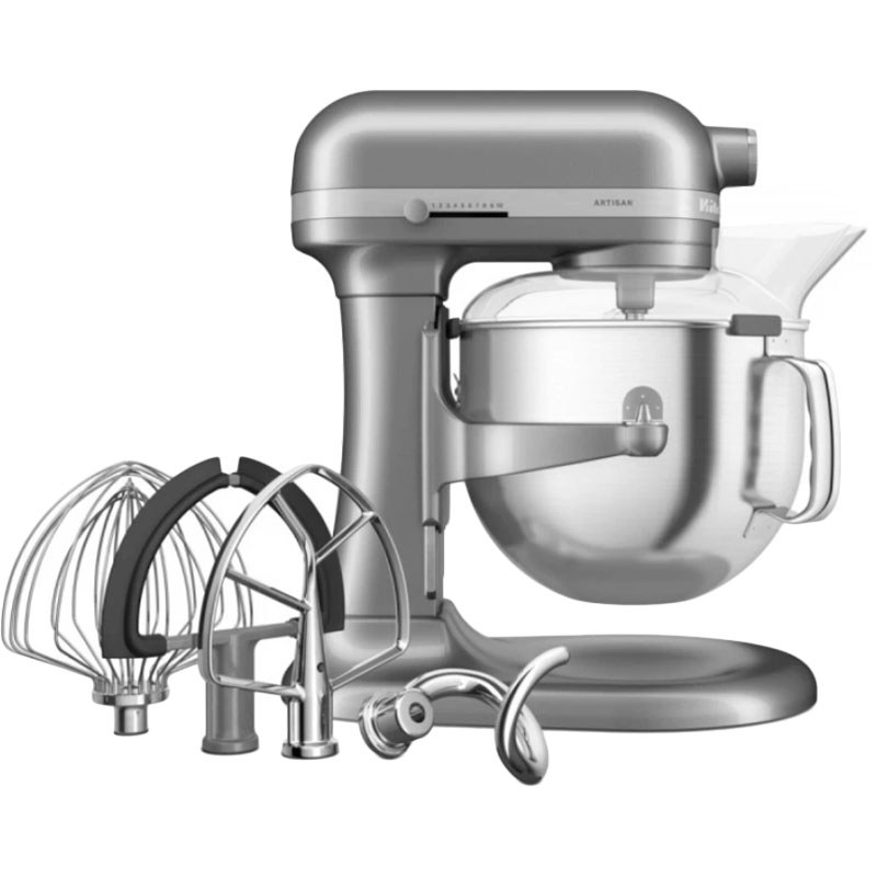 Кухонна машина KITCHENAID Artisan 6,6 л Silver (5KSM70SHXECU)