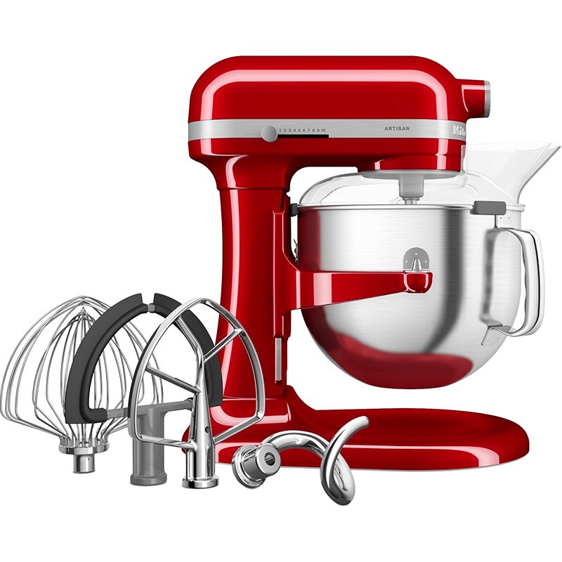 Кухонна машина KITCHENAID Artisan 6.6 л Red (5KSM70SHXEER)