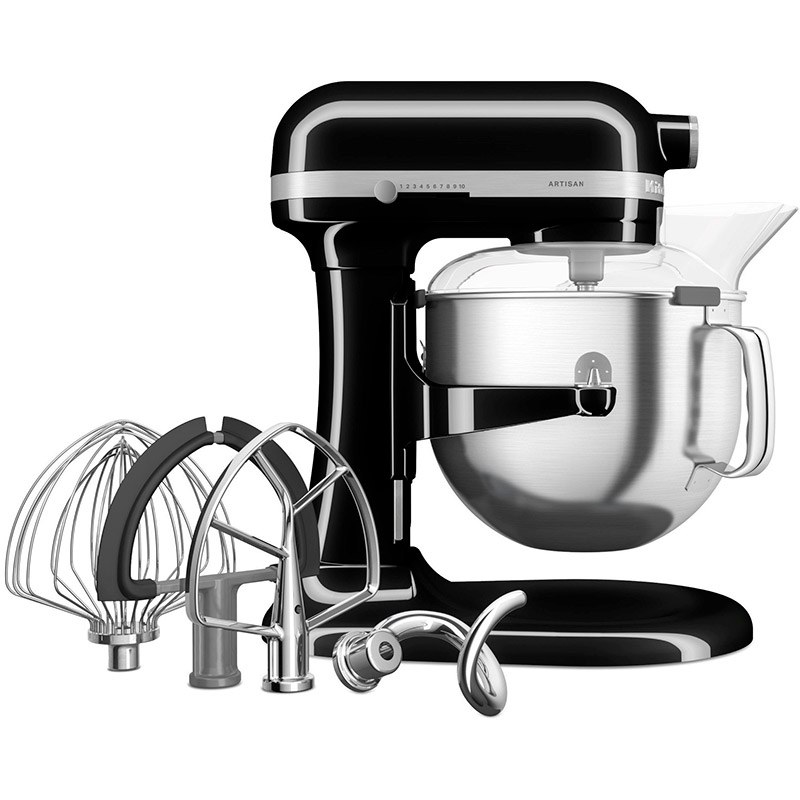 Кухонна машина KITCHENAID Artisan 6.6 л Black (5KSM70SHXEOB)
