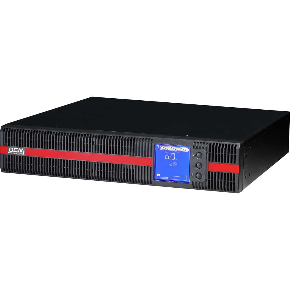 ДБЖ POWERCOM MRT-1000 Schuko 1000W online LCD