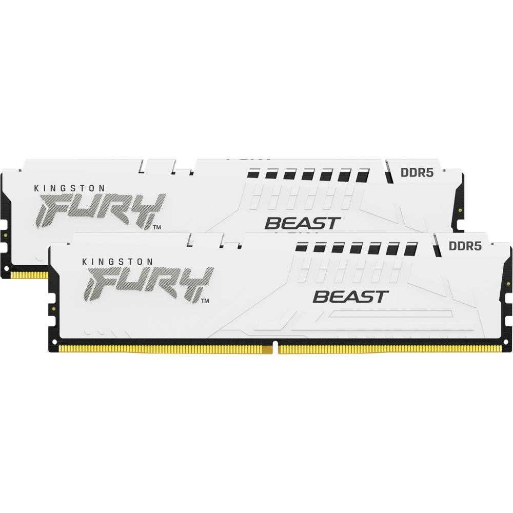 Набір KINGSTON 64GB 2x32GB DDR5 5600MHz White (KF556C36BWEK2-64)