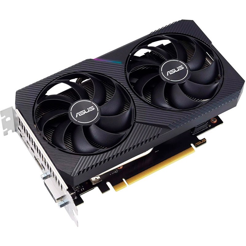 Відеокарта ASUS GeForce RTX 3050 8Gb 128Bit 1852/14000MHz DUAL OC V2 (90YV0GH6-M0NA00)