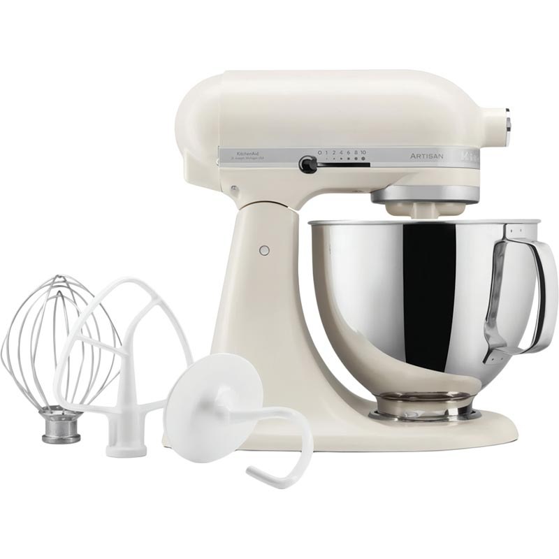Кухонна машина KITCHENAID Artisan 4,8 л Porcelain White (5KSM125EPL)