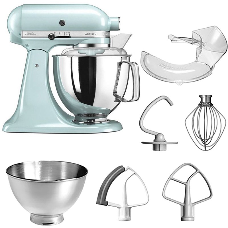 Кухонна машина KITCHENAID Artisan 4,8 л Ice Blue (5KSM175PSEIC)