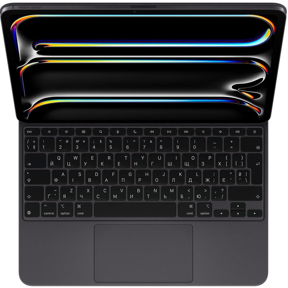 Чохол-клавіатура APPLE Magic Keyboard для iPad Pro 13-inch (M4) Ukrainian Black (MWR53UA/A)