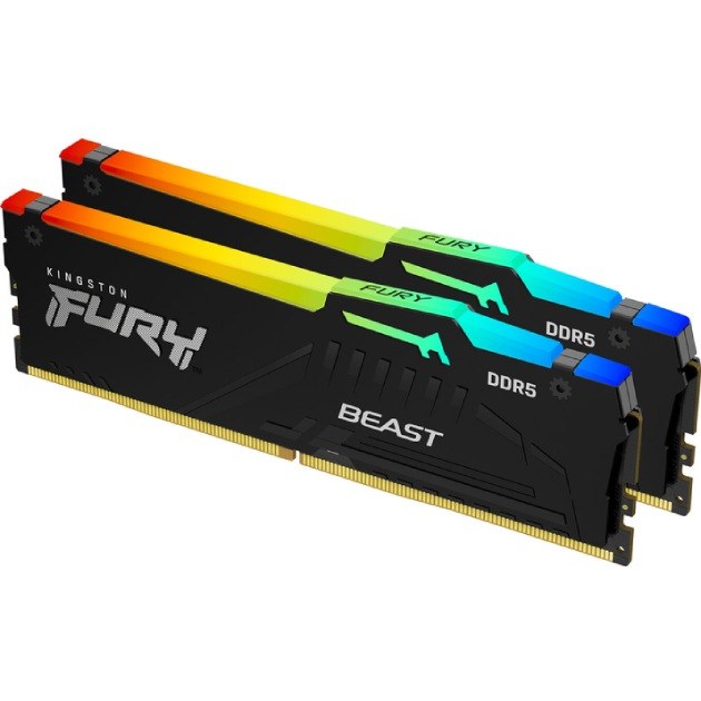 Набір KINGSTON Fury Beast DDR5 2x16GB 6000 RGB (KF560C30BBAK2-32)