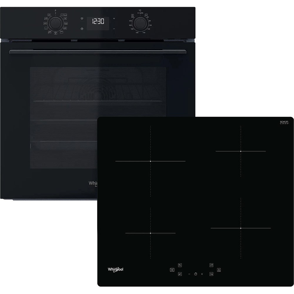 Комплект індукційна варильна поверхня WS Q4860 NE + духова шафа WHIRLPOOL_OMK58HU1B