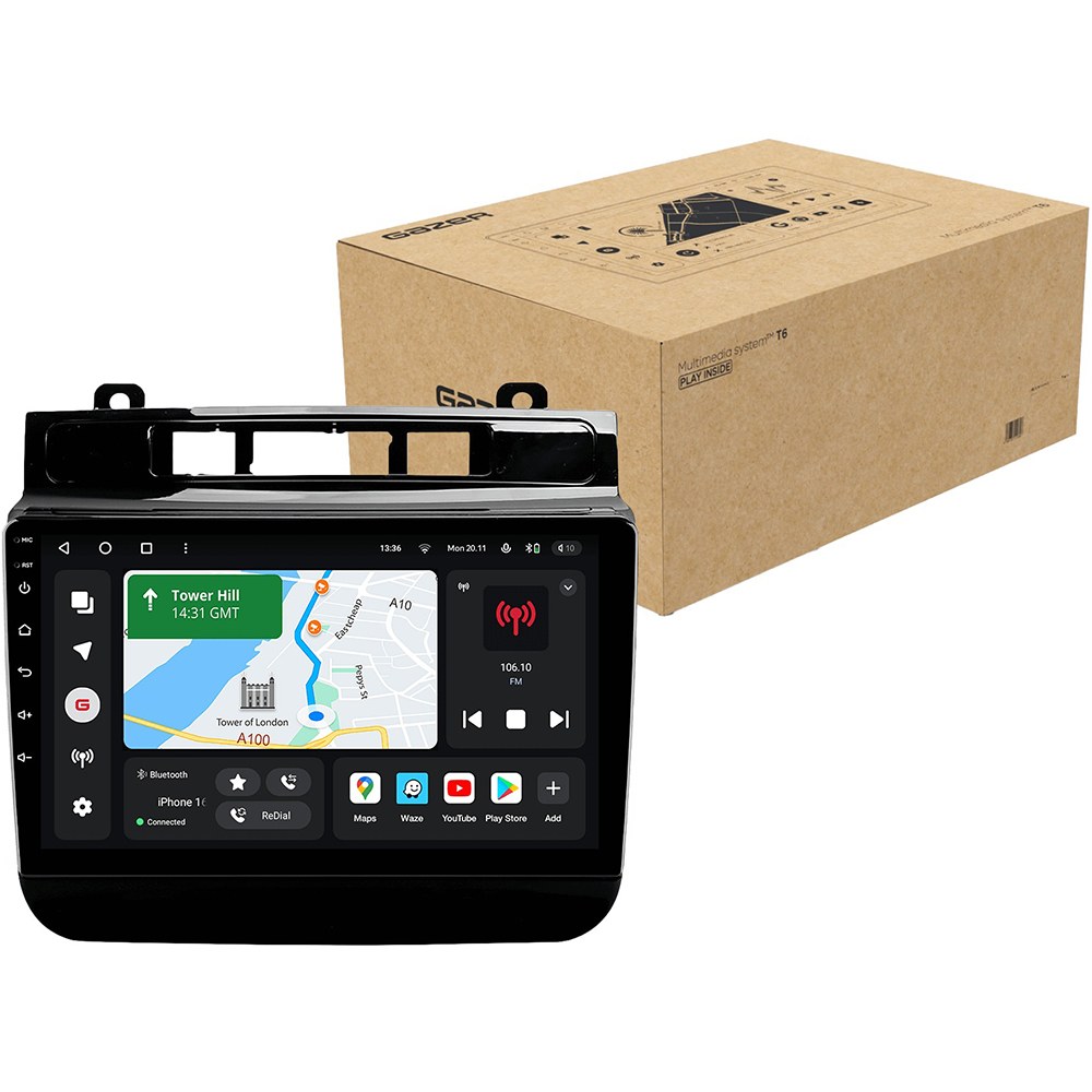 Автомагнітола GAZER T6009-7P/L PRO для Volkswagen Touareg (7P) 2010-2018 (79208)