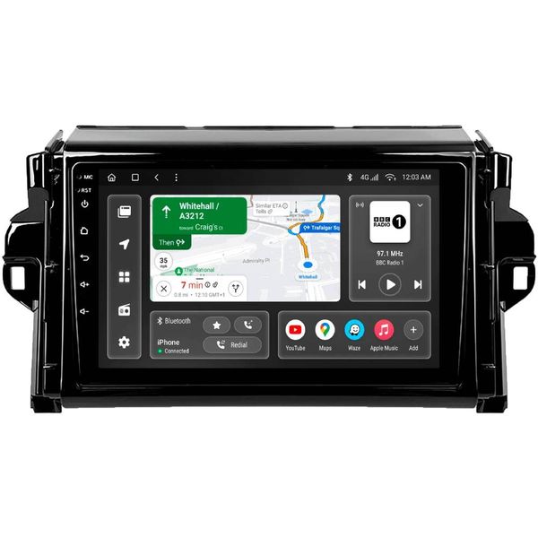 Автомагнітола GAZER T6009-AN150 PRO для Toyota Fortuner 2 (AN150, AN160) 2015-2018 (79258)