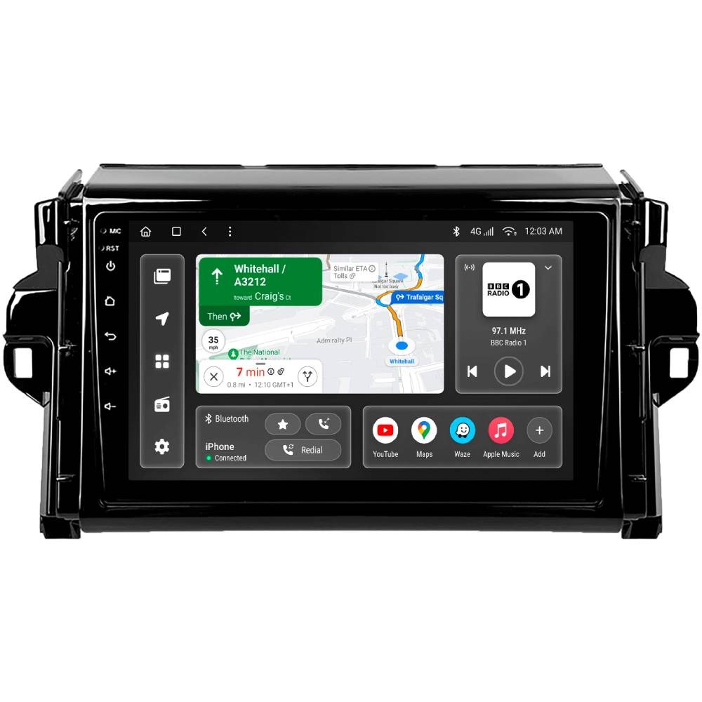 Автомагнітола GAZER T6009-AN150 PRO для Toyota Fortuner 2 (AN150, AN160) 2015-2018 (79258)