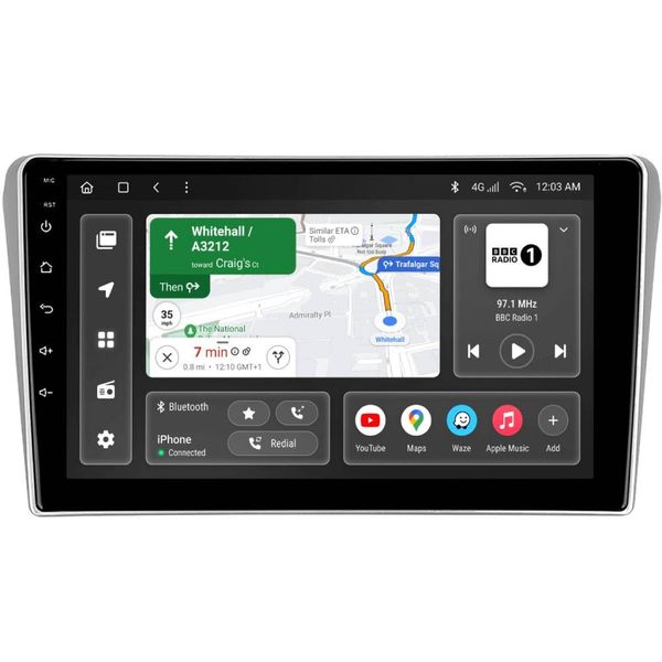 Автомагнітола GAZER T6009-AT250 PRO для Toyota Avensis 2 (T250) 2003-2009 (79266)