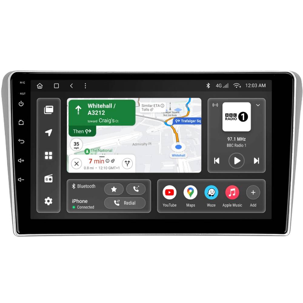 Автомагнітола GAZER T6009-AT250 PRO для Toyota Avensis 2 (T250) 2003-2009 (79266)