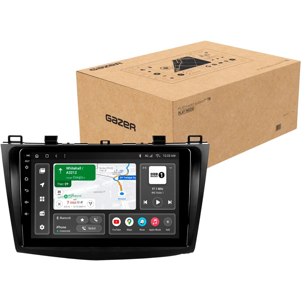 Автомагнітола GAZER T6009-BL PRO MAX (41586)