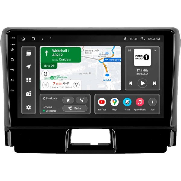 Автомагнітола GAZER T6009-E160J PRO для Toyota Corolla Axio 2 Fielder 3 E160 2012-2021 (79446)