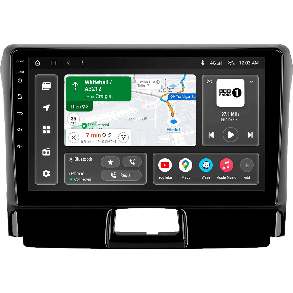Автомагнітола GAZER T6009-E160J PRO для Toyota Corolla Axio 2 Fielder 3 E160 2012-2021 (79446)