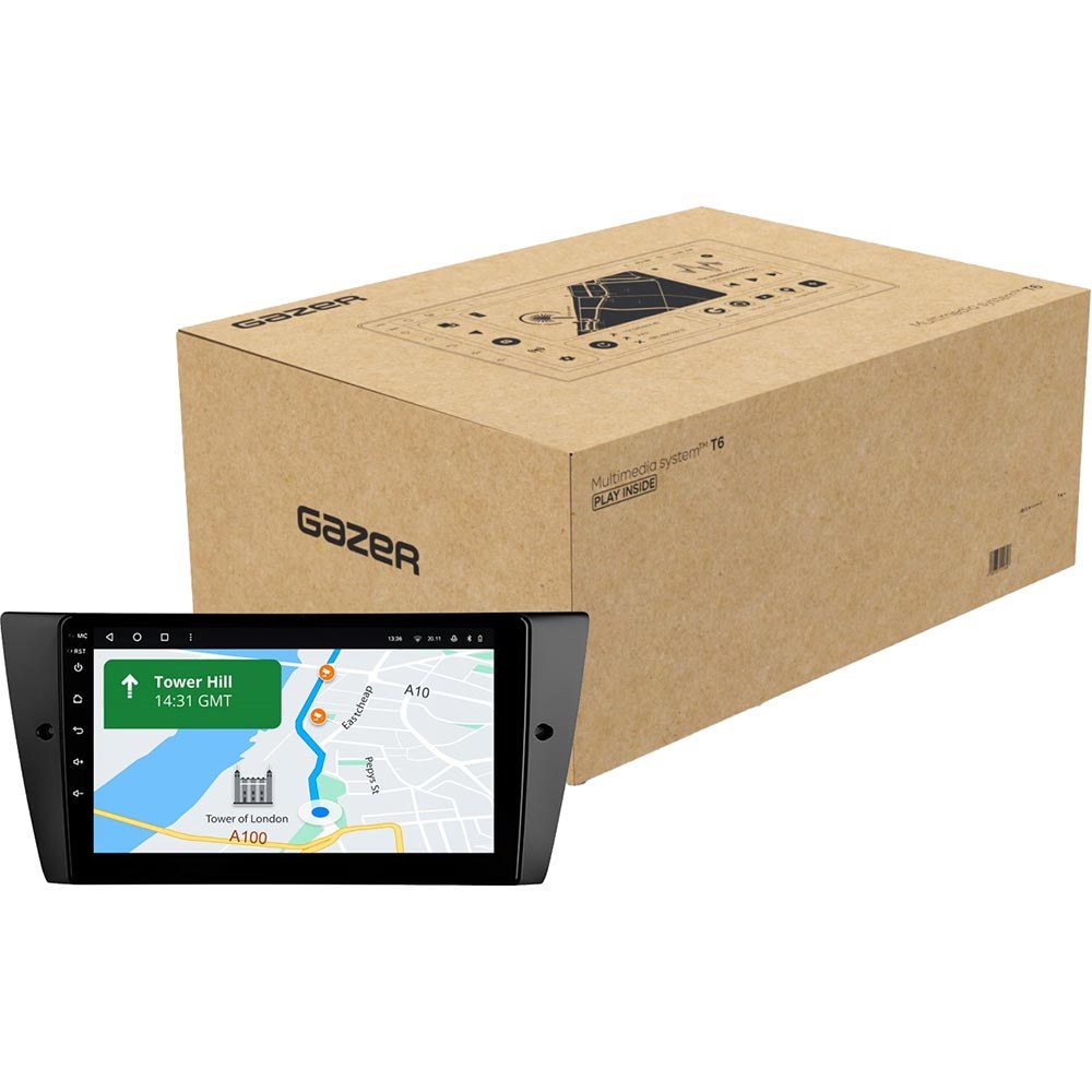 Автомагнітола GAZER T6009-E90 PRO для BMW 3 Series E90 2005-2013 (79458)