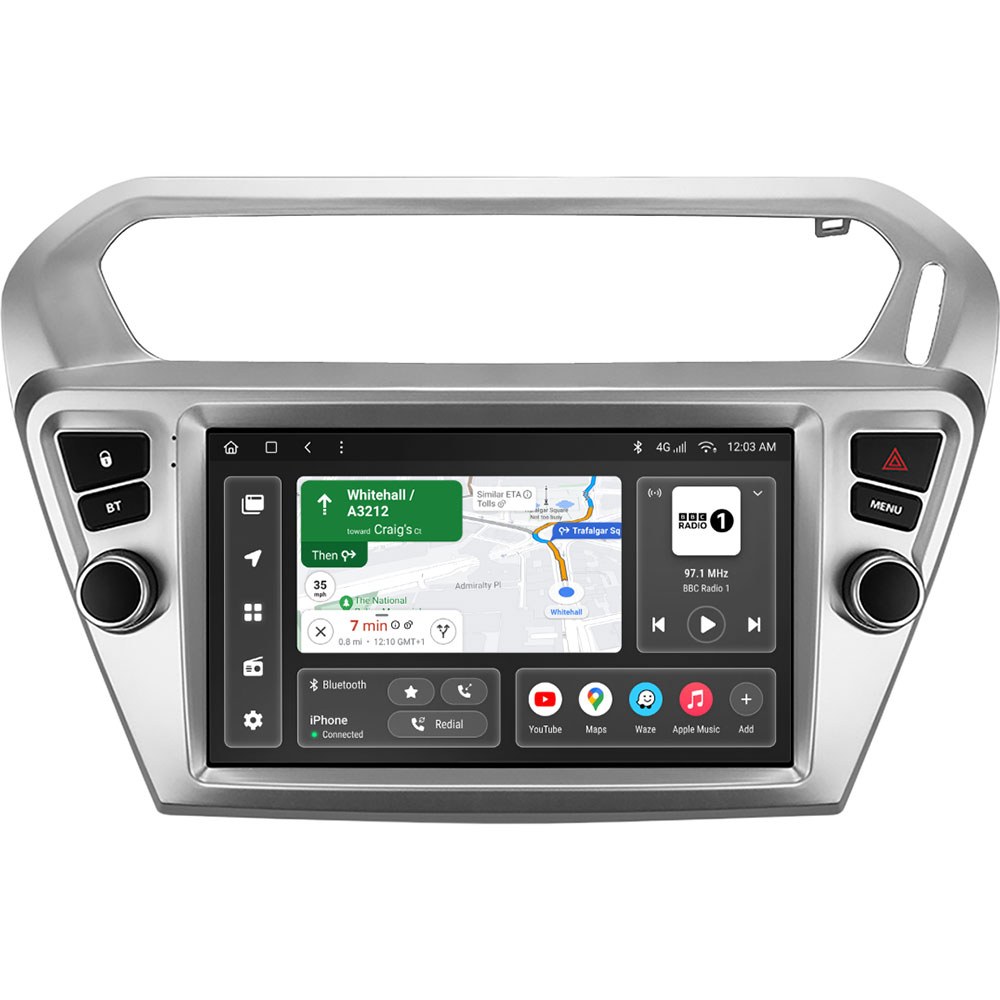 Автомагнітола GAZER T6009-ELS PRO MAX для Peugeot 301 2012-2016 (43394)