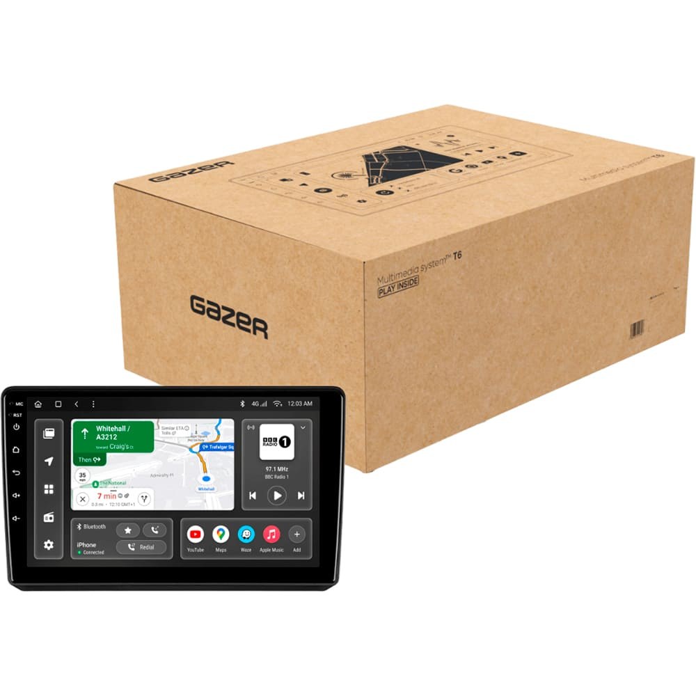 Автомагнітола GAZER T6009-G15 PRO MAX (42805)