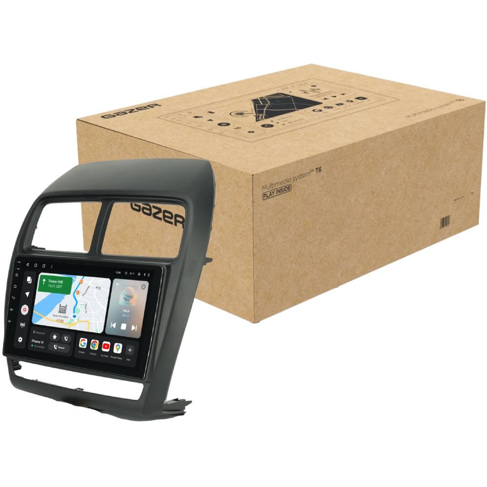 Автомагнітола GAZER T6009-GAF/H PRO для Mitsubishi ASX 1 2016-2022 (79534)
