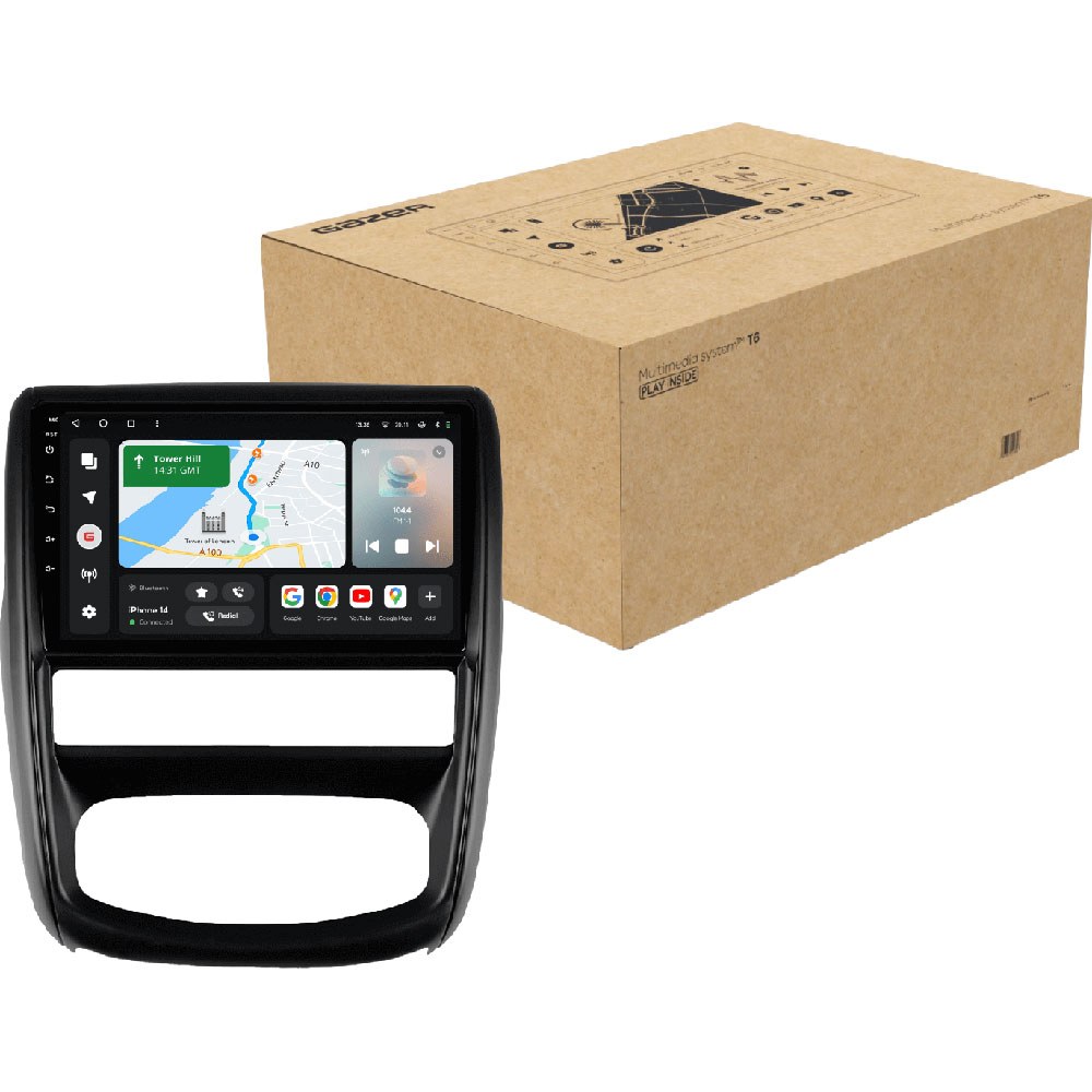 Автомагнітола GAZER T6009-HS PRO MAX для Renault Duster 1 (HS) 2010-2015 (44192)