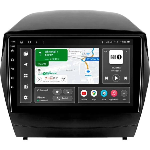 Автомагнітола GAZER T6009-LM/L PRO для Hyundai Tucson 2 IX35 LM 2009-2015 (79736)