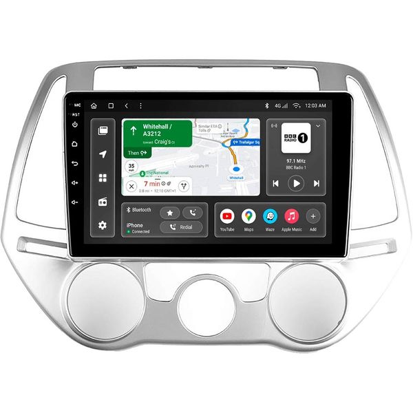 Автомагнітола GAZER T6009-PB PRO для Hyundai i20 1 PB 2012-2014 (79806)