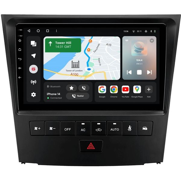Автомагнітола GAZER T6009-S190 PRO MAX для Lexus GS300, GS350, GS400, GS430, GS450h (41319)